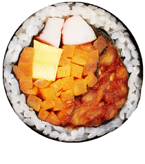 무말랭이김밥